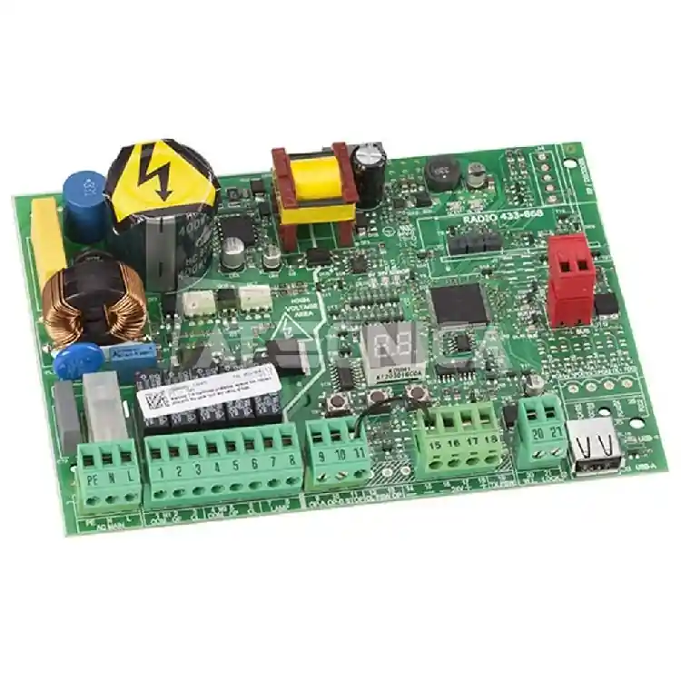 Scheda elettronica E045 FAAC, per attuatore battente 230 V, programmazione a Display o pulsanti Superprijs