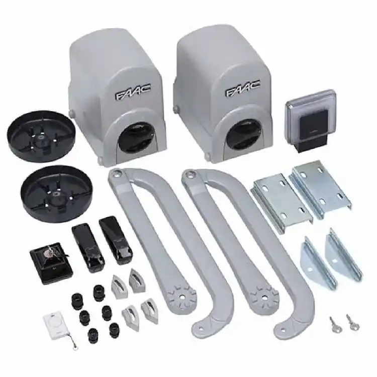 Beste Prijs Kit automazione elettromeccanica Energy FAAC, per cancello battente larghezza 2000 mm, braccio articolato, potenza 24 V