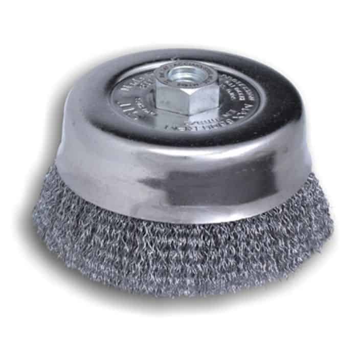 Dagaanbieding Spazzola a filo ondulato T120 152 Sit, diametro 120 foro 22,2 mm, finitura Zincato