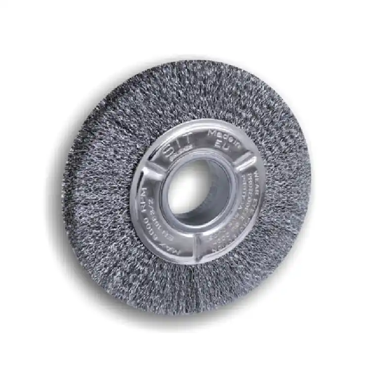Spazzola circolare 4203 074 Sit per mola, dimensioni 29x200 mm, filo 0,35 mm in Acciaio Gratis Retour