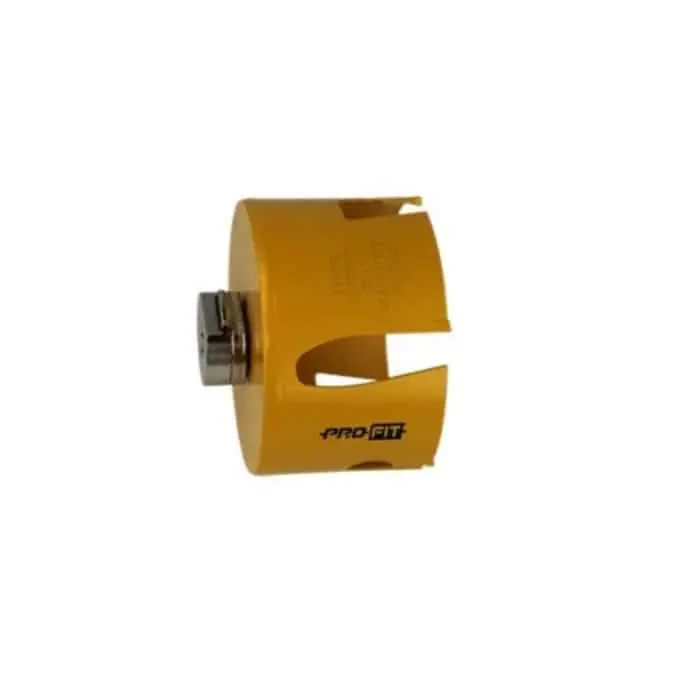 Sega a tazza Multipurpose Profit con denti in metallo, diametro 114 mm, taglio massimo 52 mm Hoge Kwaliteit
