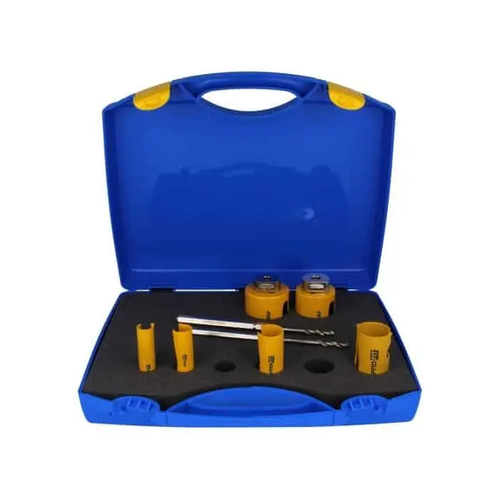 Koop Online Set 6 seghe a tazza Multipurpose Proft, diametro 19-57 mm, denti in metallo duro, adattatore integrato