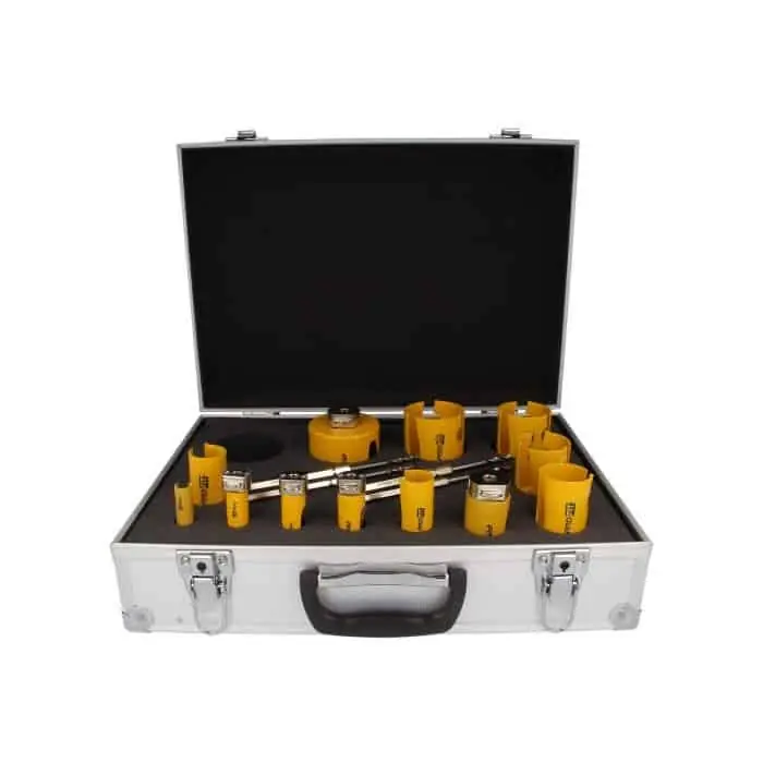 Set 12 seghe a tazza Multipurpose Proft, diametro 16-82 mm, denti in metallo duro, adattatore integrato Voordeelprijs