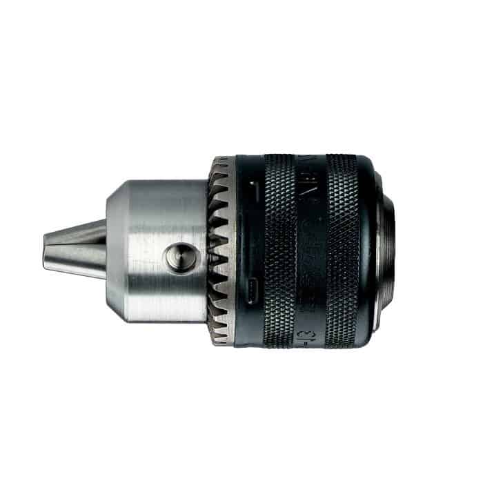 Mandrino a cremagliera Metabo con chiave, per trapano avvitatore, apertura 13 mm, filettatura 3/8 pollici Superprijs