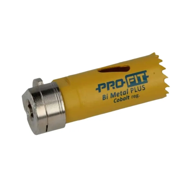Fabrieksprijs Sega a tazza BiMetal Plus ProFit per metallo, passo regolare, diametro 22 mm, materiale denti Cobalto