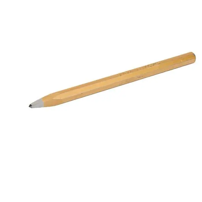 Scalpello Bahco a punta, codolo ottagonale 18 mm, lunghezza 300 mm, finitura ramata Laccata Premium