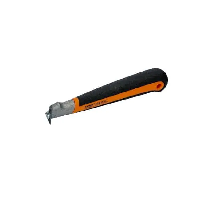 Merkproduct Raschietto Bahco sistema ERGO, per finestre e angoli ristretti, lama 449 triangolare lunghezza 25 mm