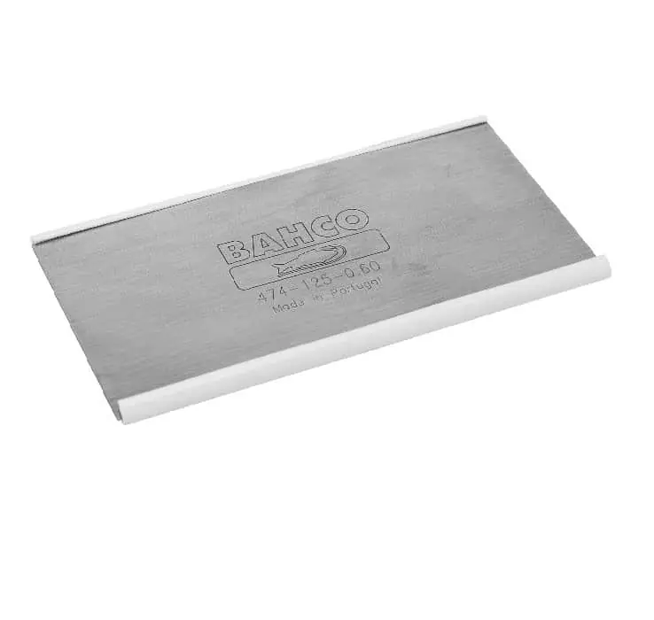 Tijdelijk Beschikbaar Raschietto Bahco per ebanisti, bordo protetto in plastica, lunghezza 150 mm, larghezza 62 mm