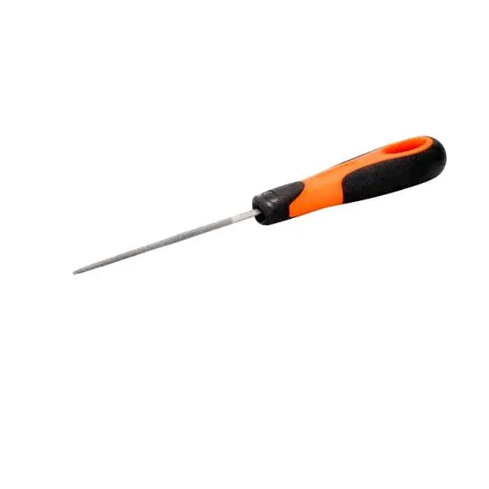 Lima tonda Bahco per meccanica, impugnatura ERGO, taglio bastardo, lunghezza 250 mm, altezza punta 10 mm, dentellatura 12/cm Seizoensaanbieding