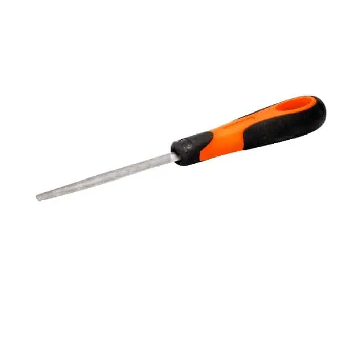 Weekendaanbieding Lima mezzotonde Bahco per meccanica, impugnatura ERGO, taglio bastardo, lunghezza 250 mm, spessore lama 25 mm, altezza punta 7 mm, dentellatura 12/cm