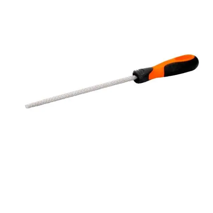 Beperkte Voorraad Raspa Bahco tonda ERGO, taglio medio, lunghezza 200 mm, altezza lama 9 mm, zigrinatura 18