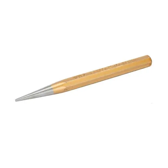 Punzoni Bahco, codolo ottagonale, diametro 6 mm, finitura ramata Laccata Dagaanbieding