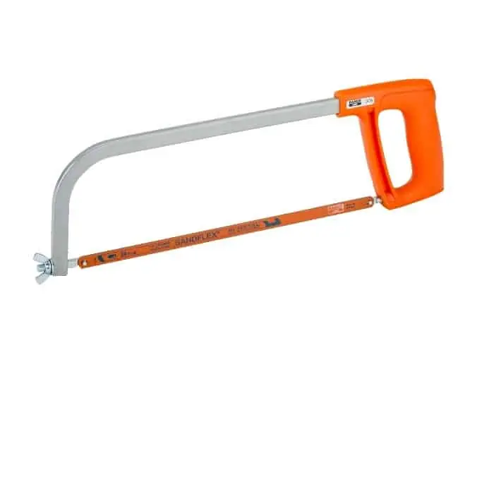 Betrouwbaar Archetto per metallo compatto 470 mm, lama bi-metallica Sandflex 300 mm, 24 TPI