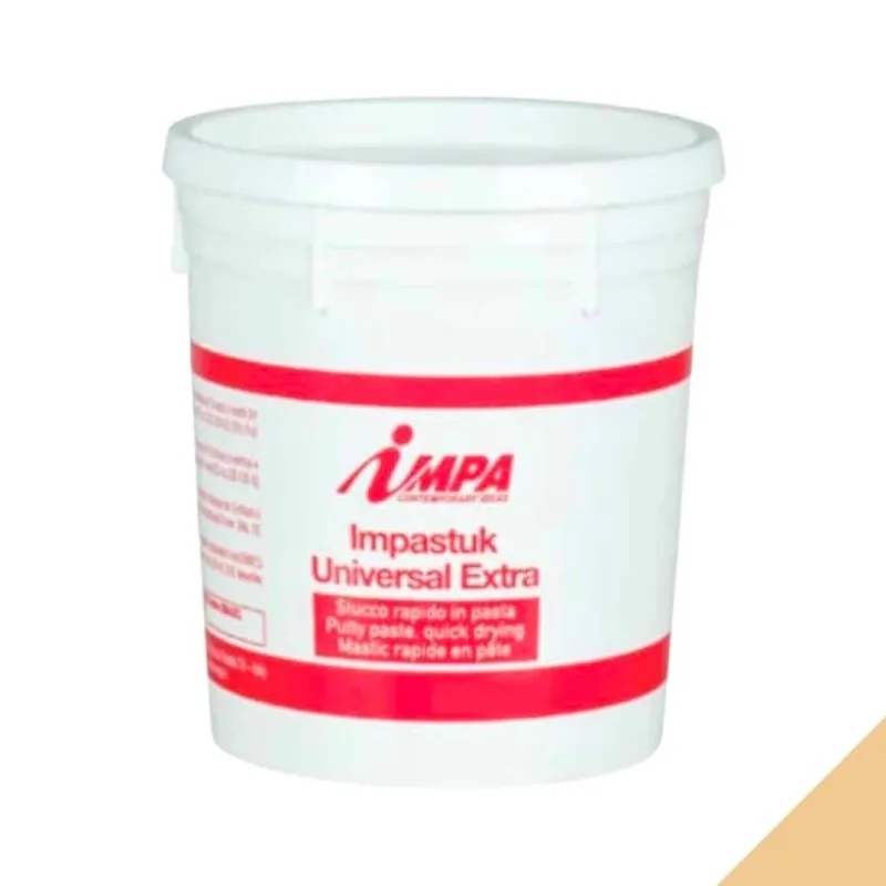 Stucco rapido Impa per legno, in pasta base acqua, barattolo 5 Kg, colore Douglas Snelle Levering
