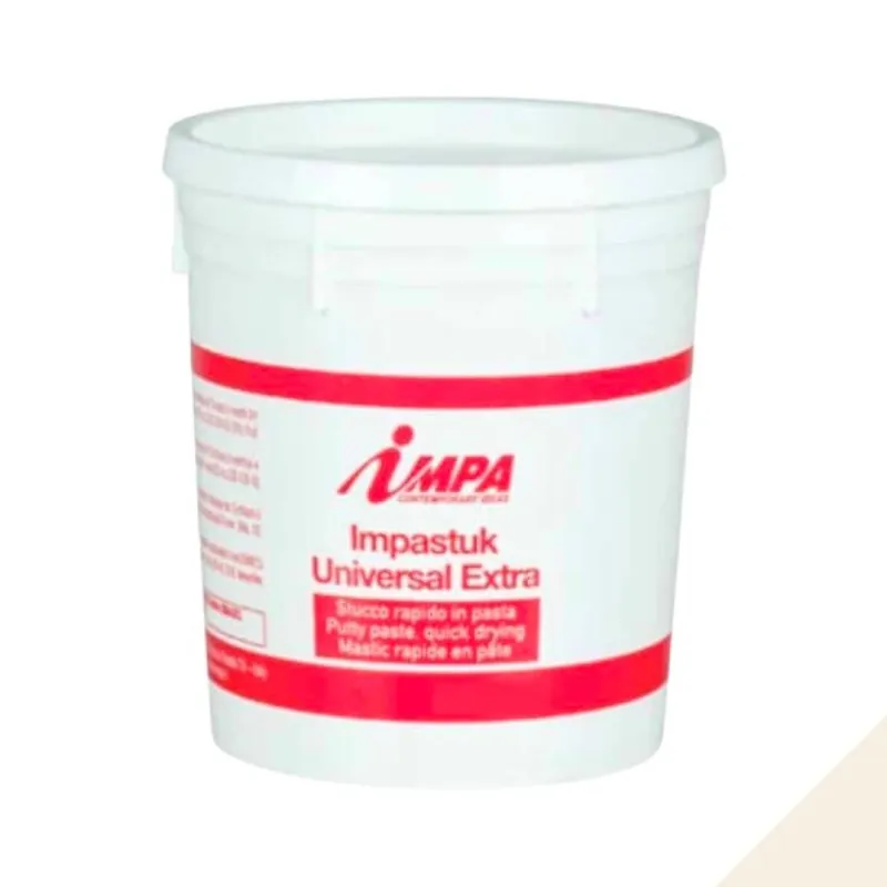 Aanbieding Stucco rapido Impa per legno, in pasta base acqua, barattolo da 1 Kg, Colore Bianco