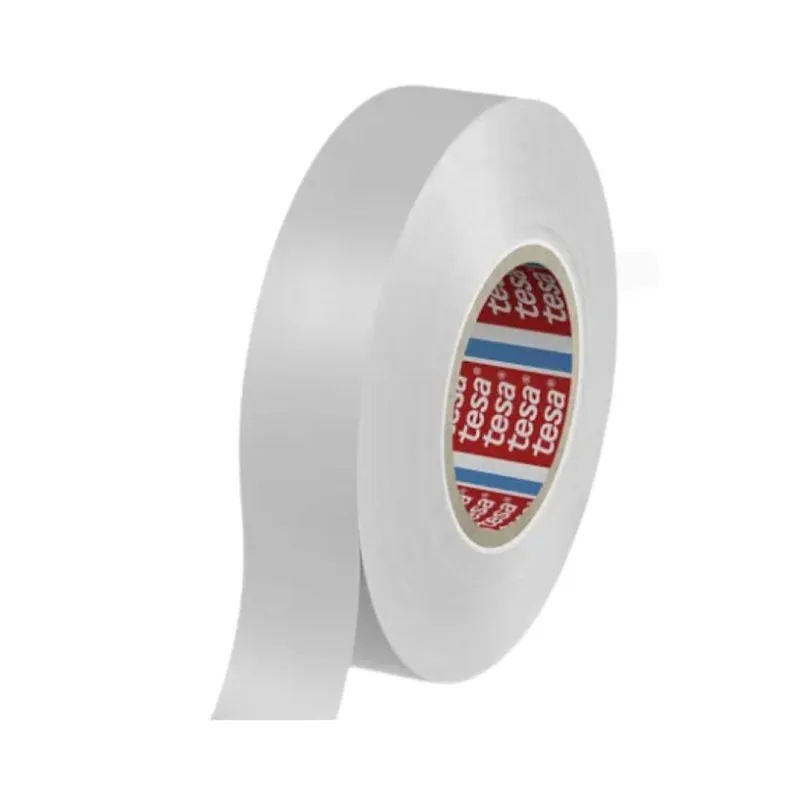 Nastro isolante 53988 Tesa per uso elettrico e generico, dimensione 19 mm, lunghezza 25 m, Pvc finitura Bianco Rechtstreeks Van De Fabrikant