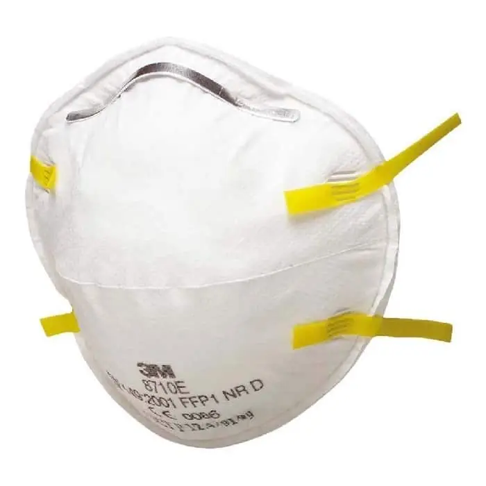 Respiratore filtrante monouso 8710 8000 Classic 3M, classe FFP1 NR D, senza valvola, colore Bianco Superprijs