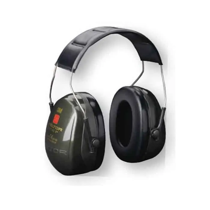Merkproduct Cuffia auricolare H520A-407-GQ 92007 Optime II 3M, isolamento dal rumore SNR 31 db, colore Verde