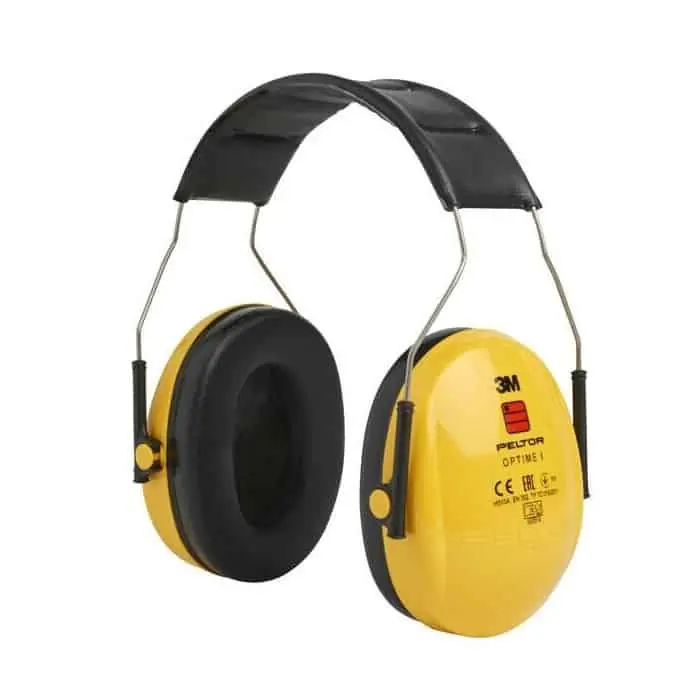 Gecertificeerd Cuffia auricolare H510A-401-GU 91871 Optime I 3M, isolamento dal rumore SNR 27 db, colore Giallo