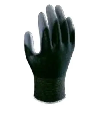 Direct Beschikbaar Guanti poliuretano blu Showa B0500B, taglia XL-9, finitura Nero