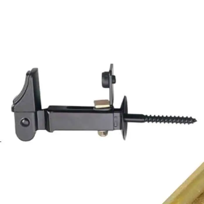 Alleen Vandaag Fermascuro Ometto Big stilizzato Ghidini, a 2 regolazioni, per spessore anta da 32 a 62 mm, fissaggio a vite 80 mm, finitura Tropicalizzato Giallo