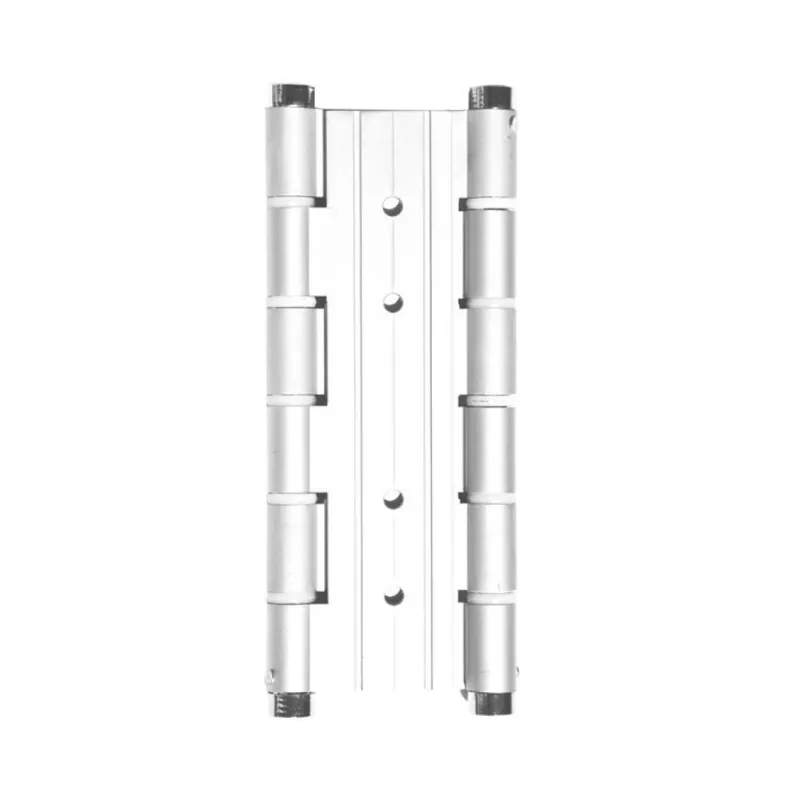 Cerniera a molla CMD 180 Pettiti, doppia azione, portata 20 Kg, spessore porta 50 mm, finitura Alluminio Bianco Op = Op