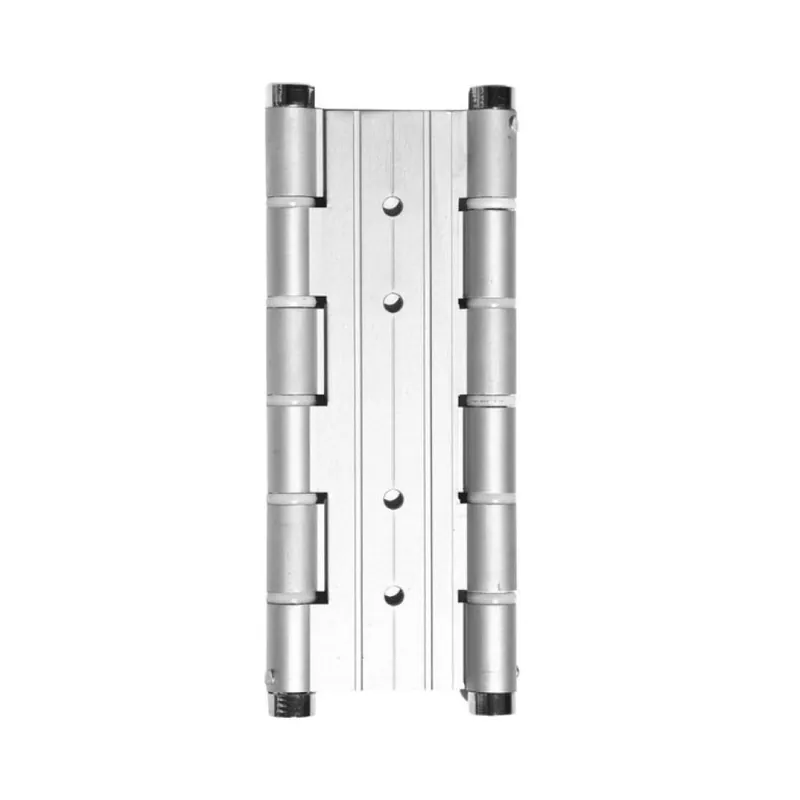 Op = Op Cerniera a molla CPMD 180 Pettiti, doppia azione, portata 20 Kg, spessore porta 40 mm, finitura Alluminio Argento