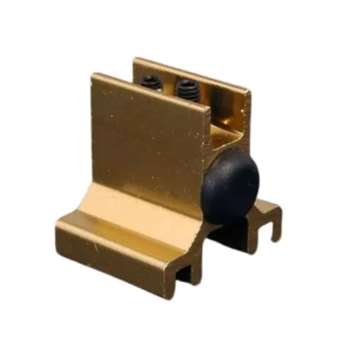 Fermo di arresto 430 serie Monosilent Pettiti con paracolpo in gomma, materiale Alluminio Beste Prijs