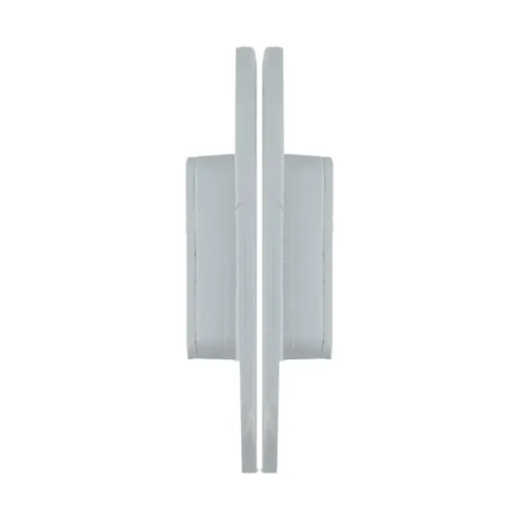 Coppia Cricchetti magnetici Xinnix per porta, ad incasso, dimensioni 82x22 mm, in Nylon, finitura Grigio Direct Verzonden