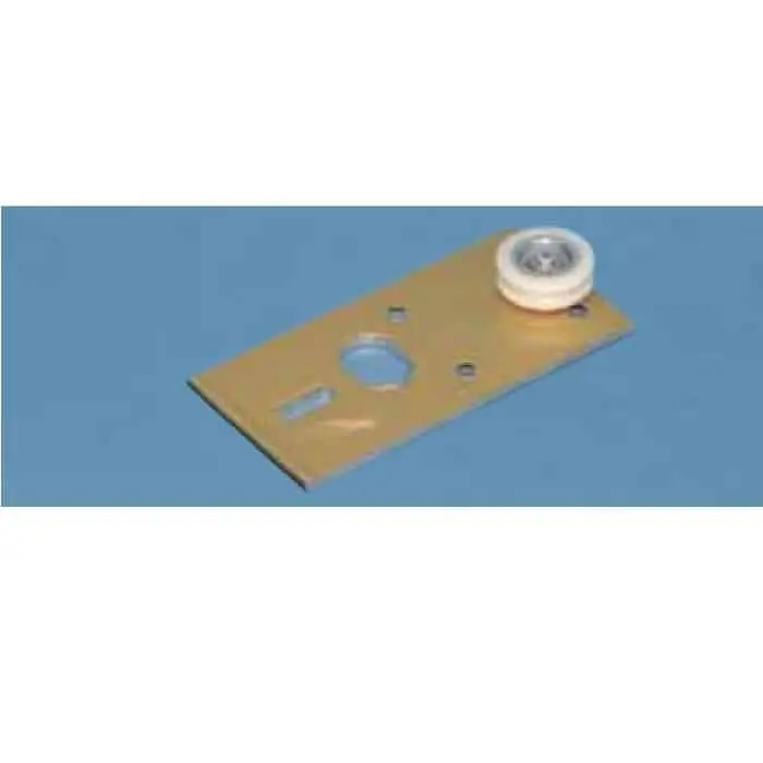 Koop Online Carrello a filo Beta Sliding per anta scorrevole mobile, 1 cuscinetto, portata 20 kg, finitura Naturale