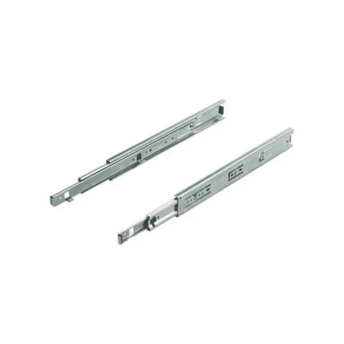 Seizoensaanbieding Guida scorrevole a sfera telescopica Ram Industrie per cassetto, estrazione totale, portata 30 kg, lunghezza 350 mm, finitura Zincata