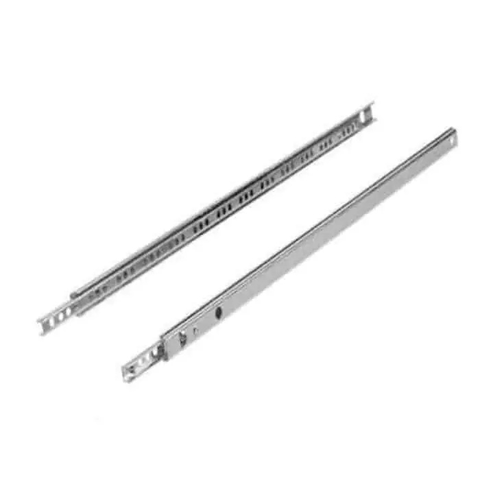 Guida a sfera Ram Industrie per cassetto, estrazione parziale, lunghezza 342 mm, portata 10 kg, finitura Zincata Beperkte Voorraad