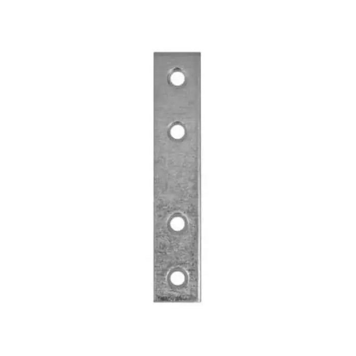Lastrina diritta 172 Giussani Rapid per mobile, 4 fori, dimensioni 2x15x100 mm, finitura Zincato Exclusieve Aanbieding