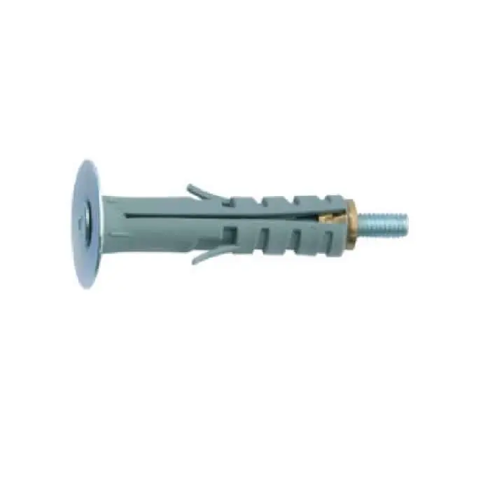 Hoge Kwaliteit Tassello in nylon TNA Giussani Rapid, con vite M4 lunghezza 50 mm, diametro 9 mm, lunghezza 40 mm