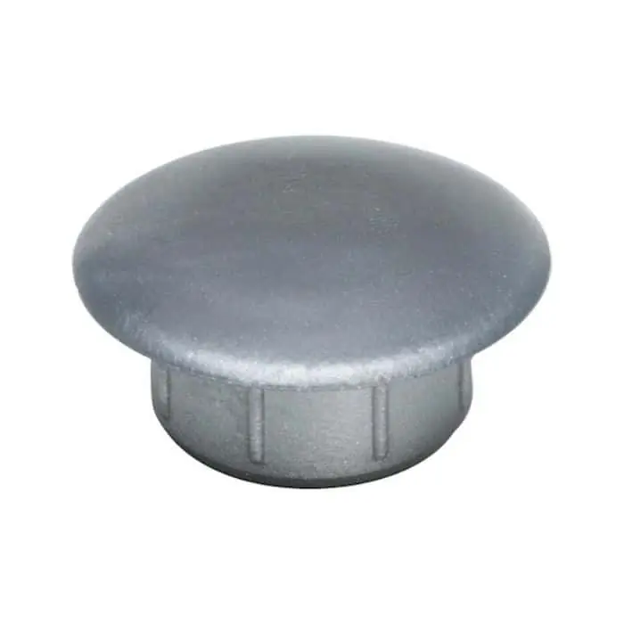 Copriforo in plastica Valplast 70, diametro interno 5, esterno 8, finitura Antracite 22 Fabrieksprijs