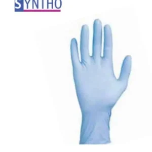 Merkproduct Guanto monouso Syntho, sintetico in nitrile, taglia 9, finitura Azzurro