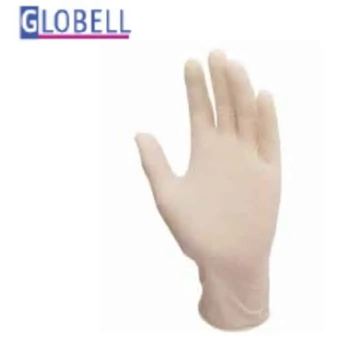 Guanto monouso Globell, in Lattice gomma naturale, taglia 8, finitura Bianco Gecertificeerd