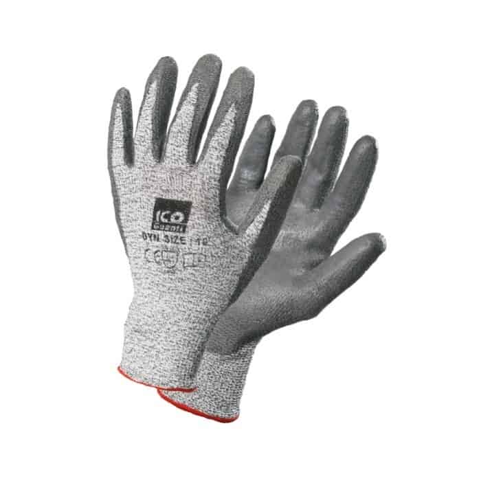 Bestseller Guanti tecnici Dyna Pu Icoguanti con rivestimento sintetico in Poliuretano antiscivolo, taglia XL 9, colore Grigio