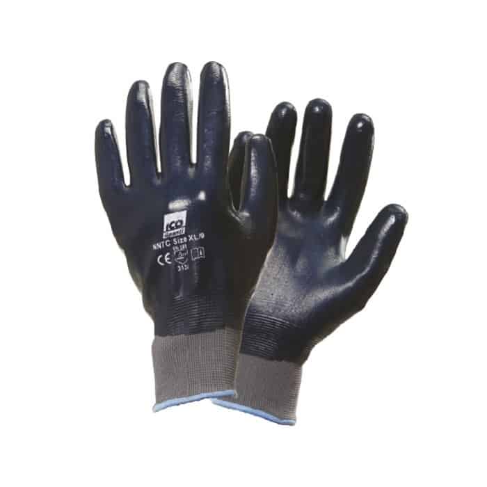 Guanti tecnici in Nylon NT 4/4 Icoguanti con rivestimento sintetico in Nitrile, taglia L 8, finitura Grigio e Blu Beste Prijs