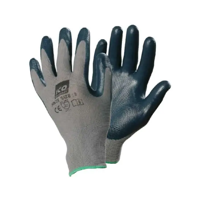 Beste Prijs Guanti tecnici in Nylon NT Icoguanti con rivestimento sintetico in Nitrile, taglia M 7, finitura Grigio Blu