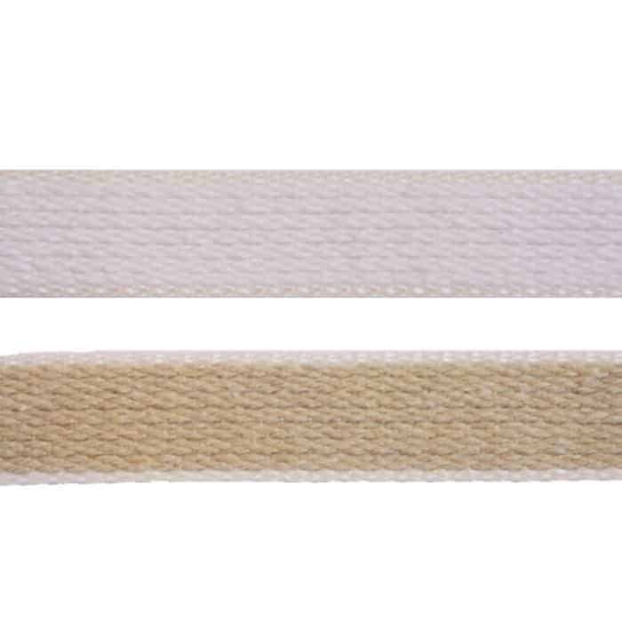 Exclusieve Aanbieding Cintino in cotone Filtessil per tapparella avvolgibile, larghezza 18 mm, colore Grigio e Nocciola