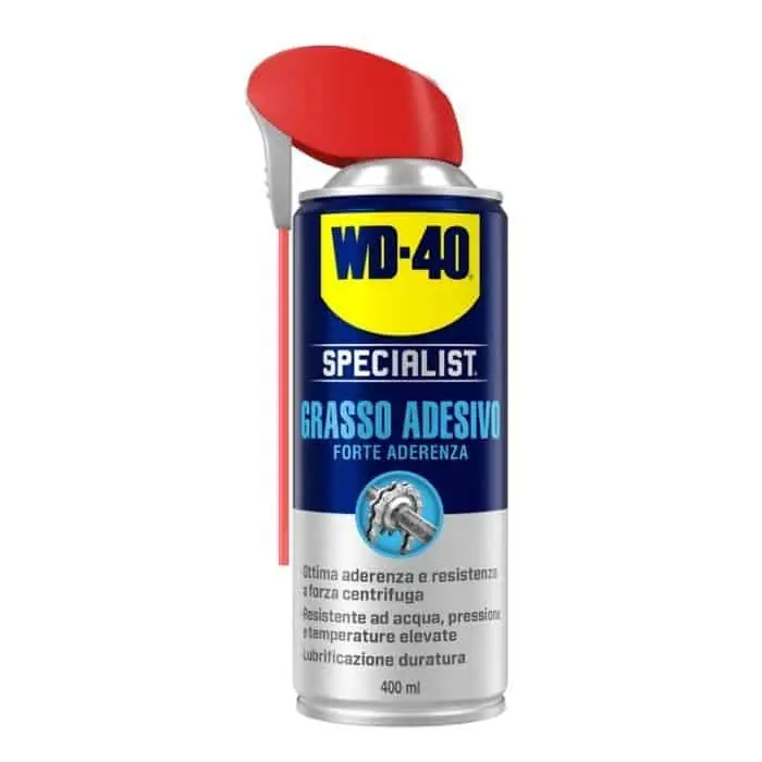Uitverkoop WD-40 Specialist 39233 grasso adesivo spray, 400 ml, colore Trasparente