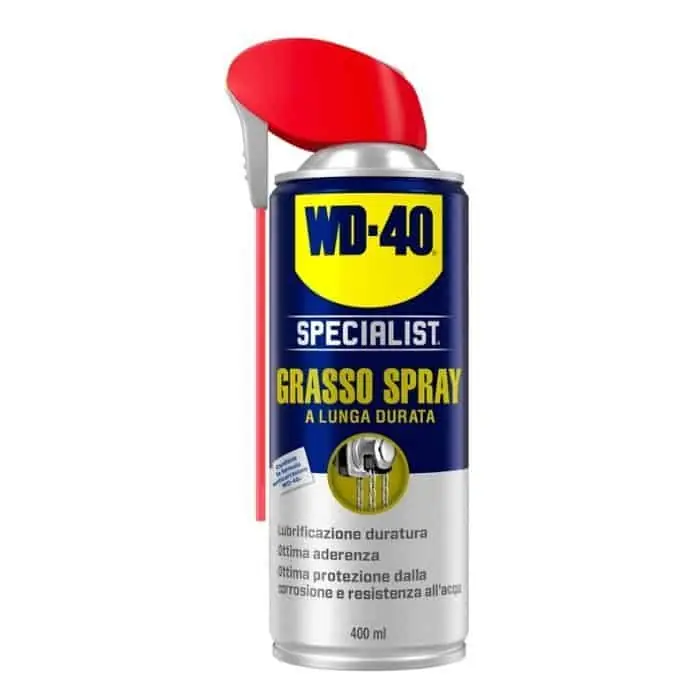 WD-40 Specialist Grasso lunga durata spray, 400 ml, colore Trasparente Veilige Betaling