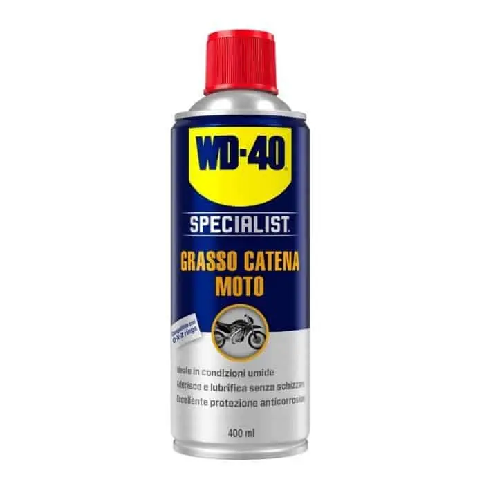 Weekendaanbieding WD-40 Specialist 39788 Grasso per catena moto spray, 400 ml, colore Trasparente