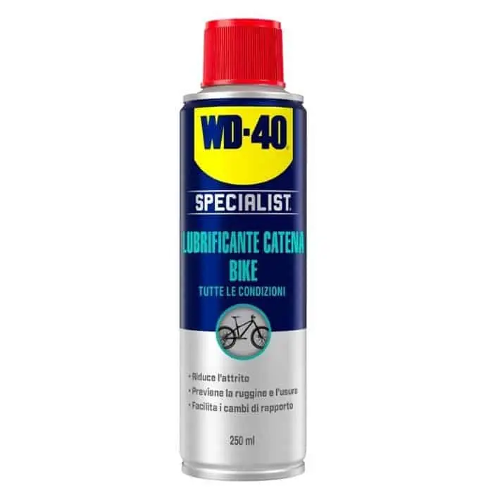 Laatste Kans WD-40 Specialist Lubrificante per catena bici spray, 250 ml, colore Trasparente