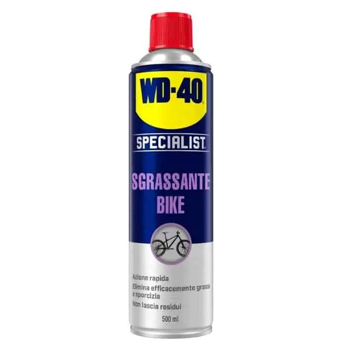 Finale Uitverkoop WD-40 Specialist 39704 sgrassante per catena bici spray, 250 ml, colore Trasparente
