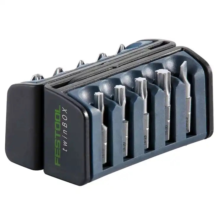 Betaalbaar TwinBOX BB-MIX Festool per avvitatore, confezione 10 inserti PH/PZ/TORX, lunghezza 25 mm