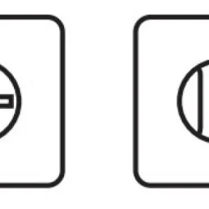 Direct Verzonden Nottolino per porte K 3029 Fusital Cromo Satinato