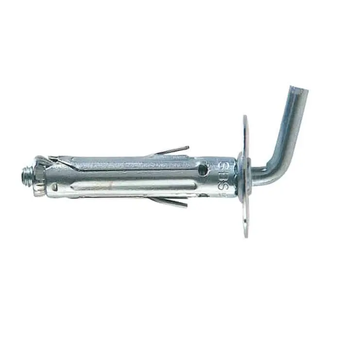 Tassello in acciaio SBS 9/8 Fischer con gancio corto, per fissaggi universali, lunghezza 45 mm, diametro 9 mm Lage Prijs