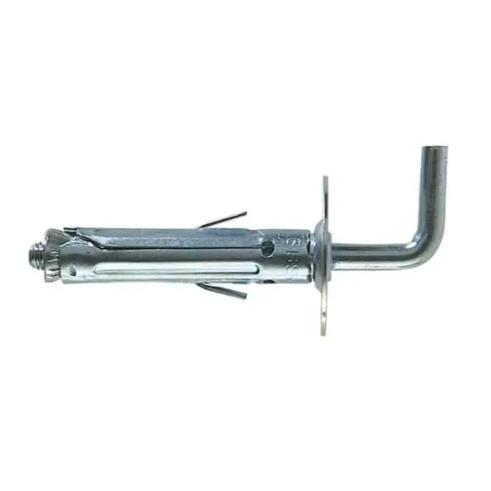 Korting Tassello in acciaio SBS 9/2 Fischer con gancio medio, per fissaggi universali, lunghezza 45 mm, diametro 9 mm